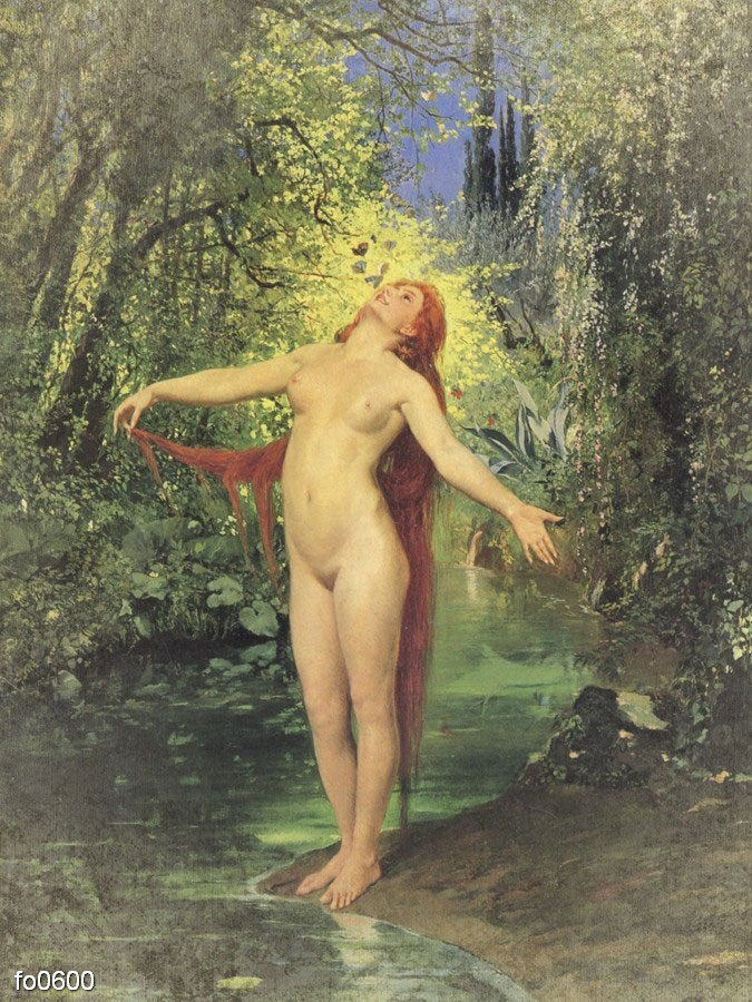 frank-buchser-1828-1890-muse-pregnant