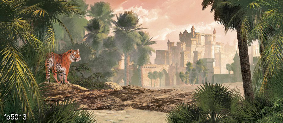 bengalskiy-tigr-i-zamok