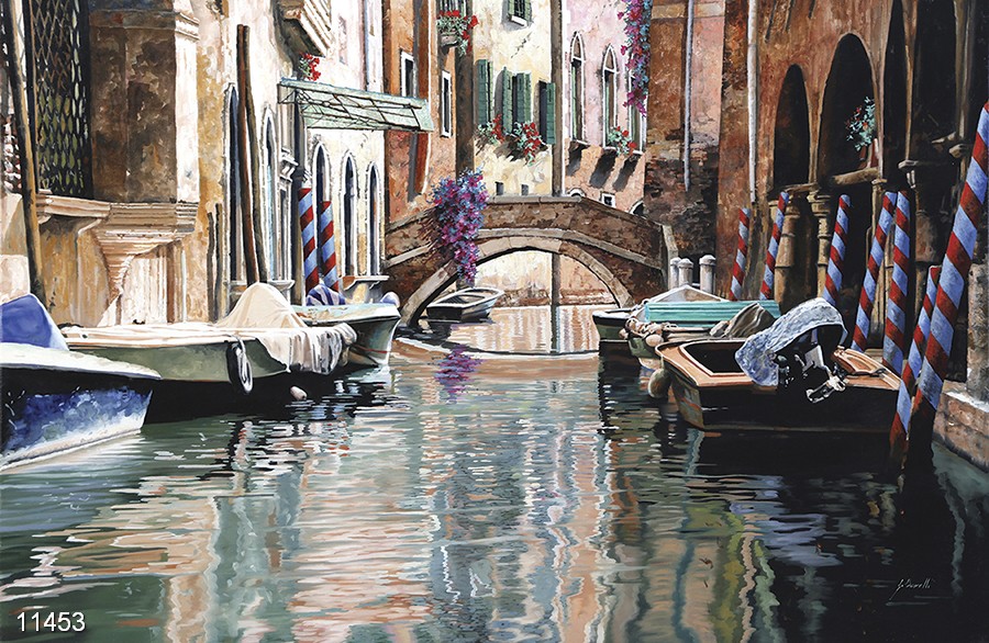 guido-borelli-le-barche-e-i-pali-colorati