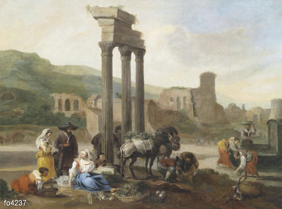 khendrik-mommers-prodavtsy-na-rimskikh-ruinakh